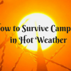 camping in hot weather