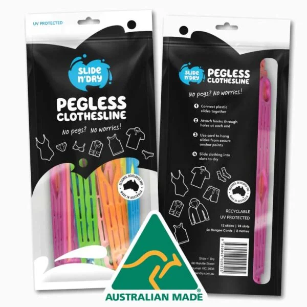 Slide N Dry Pegless Clothesline - Love Your Travels