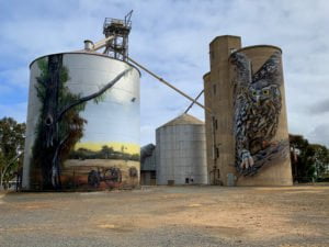 Goorambat Silo Art - North East Silo Art Trail