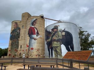 Devenish Silo - North East Victoria Silo Art Trail 