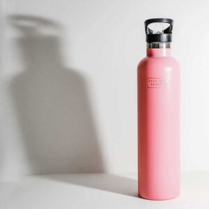 1 Litre Insulated Water Bottle Pink - Love Your Travels
